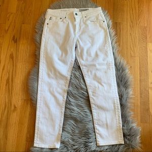 Women’s AG Adriano Goldschmied White Jeans 26R
